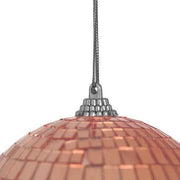 4 pcs 4" wide Glass Mirror Disco Balls Ornaments