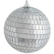4 pcs 4" wide Glass Mirror Disco Balls Ornaments