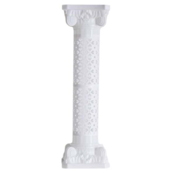 4 pcs 42" tall Adjustable Roman Decorative Columns Pedestal Stands - White PROP_ROMA_05