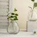 4 pcs 5" Round Egg Shaped Glass Flower Vases Centerpieces - Clear VASE_RND_005_CLR