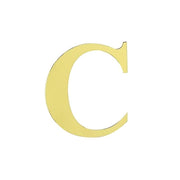 4 pcs 5" tall Letters Stickers Backdrop Decorations - Gold PAP_001_5_GOLD_C