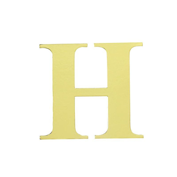 4 pcs 5" tall Letters Stickers Backdrop Decorations - Gold PAP_001_5_GOLD_H