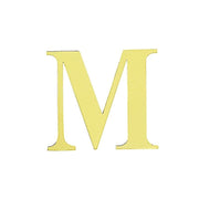 4 pcs 5" tall Letters Stickers Backdrop Decorations - Gold PAP_001_5_GOLD_M