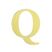 4 pcs 5" tall Letters Stickers Backdrop Decorations - Gold PAP_001_5_GOLD_Q