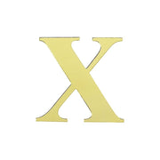 4 pcs 5" tall Letters Stickers Backdrop Decorations - Gold PAP_001_5_GOLD_X