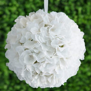 4 pcs 7" Hydrangea Kissing Flower Balls