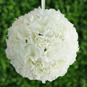 4 pcs 7" Hydrangea Kissing Flower Balls