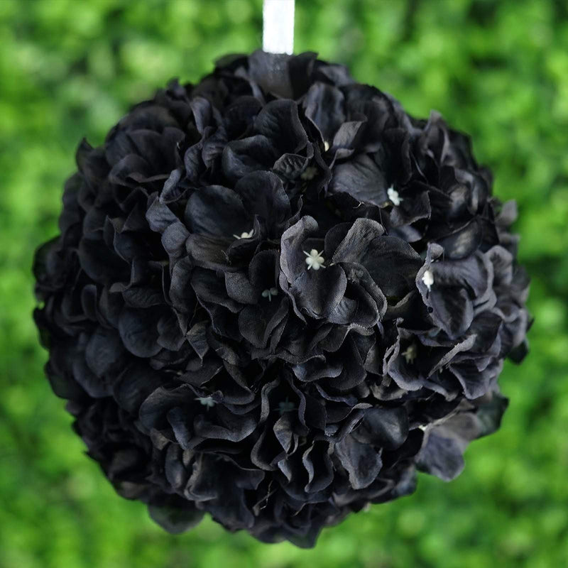 4 pcs 7" Hydrangea Kissing Flower Balls