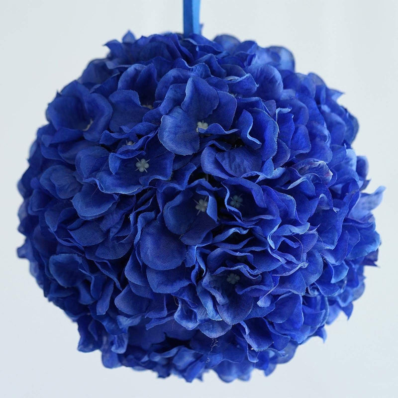 4 pcs 7" Hydrangea Kissing Flower Balls