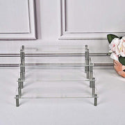 4 pcs Acrylic Cupcake Holders Dessert Stands Organizer Racks