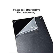 4 pcs Acrylic Cupcake Holders Dessert Stands Organizer Racks - Black CAKE_PLST_REC001_SET_BLK