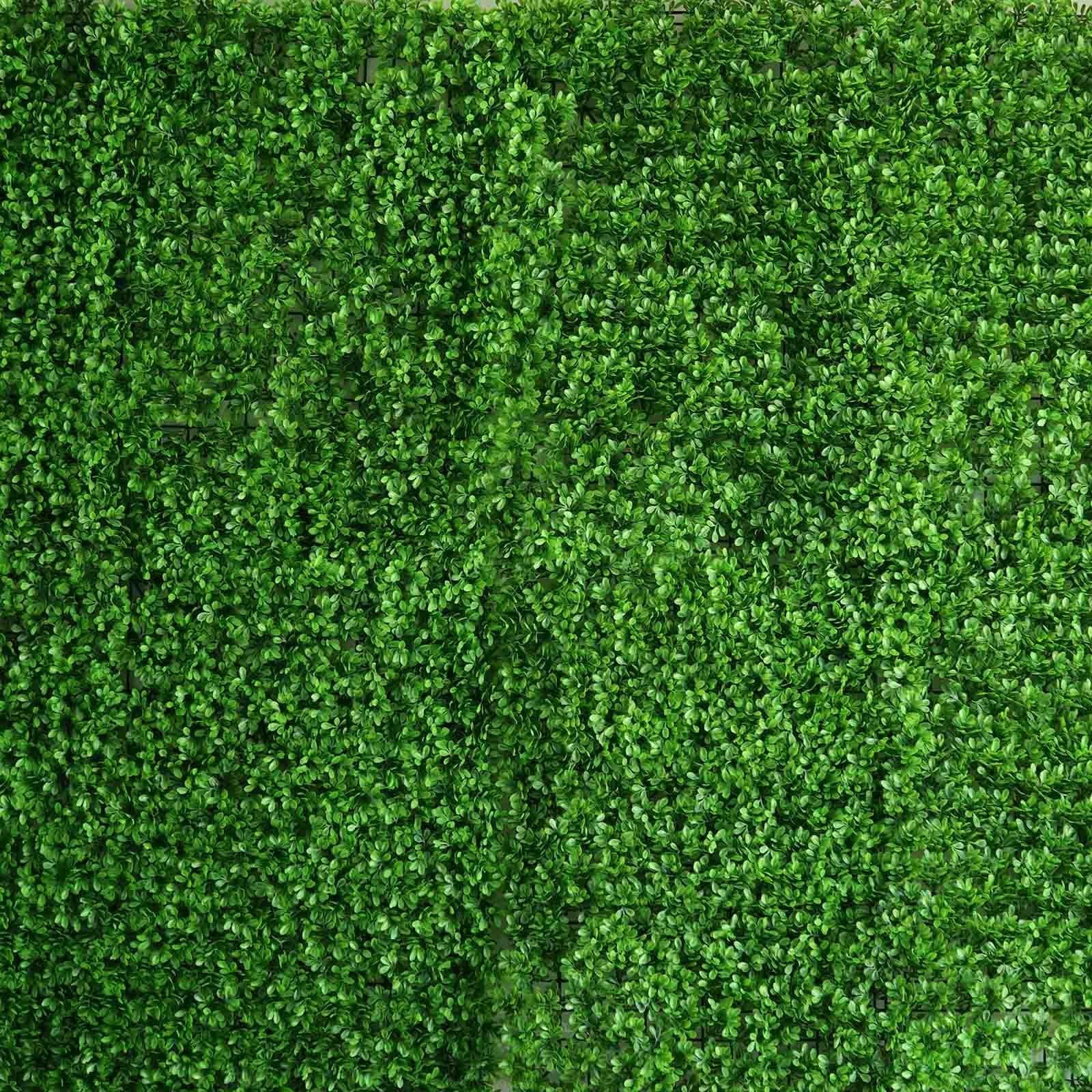 4 pcs Artificial Grass Foliage UV Protected Wall Backdrop Panels 11 sq ft - Lime Green ARTI_5062_GRN_09