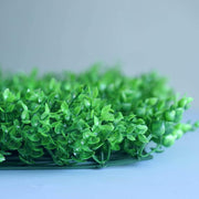 4 pcs Artificial Mini Leaves UV Protected Wall Backdrop Panels 11 sq ft - Green ARTI_5062_GRN_10