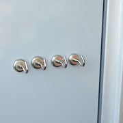 4 pcs Hanging Metal Magnetic Hooks - Silver TOOL_HOOK01_M