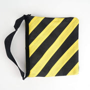 4 pcs Heavy Duty Sand Weight Saddle Bag for Photo Backdrops - Black and Yellow BKDP_SBAG01_026