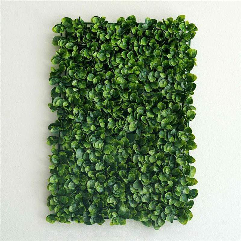 4 pcs Large Boxwood Leaves Wall Backdrop Panels 11 sq ft - Green ARTI_5062_GRN_05