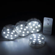 4 pcs LED Vase Lights with Remote Control