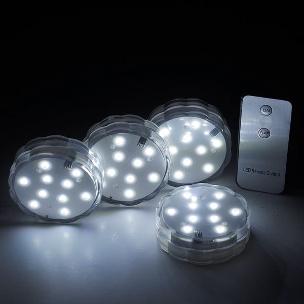 4 pcs LED Vase Lights with Remote Control