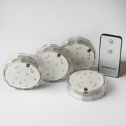 4 pcs LED Vase Lights with Remote Control