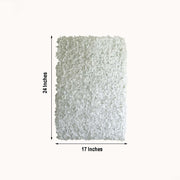 4 pcs Silk Hydrangea Flowers Wall Backdrop Panels