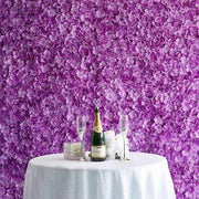 4 pcs Silk Hydrangea Flowers Wall Backdrop Panels