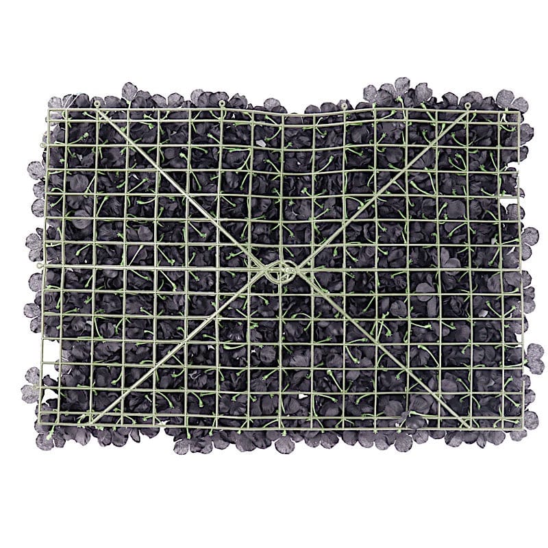 4 pcs Silk Hydrangea Flowers Wall Backdrop Panels