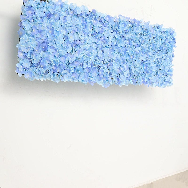 4 pcs Silk Hydrangea Flowers Wall Backdrop Panels