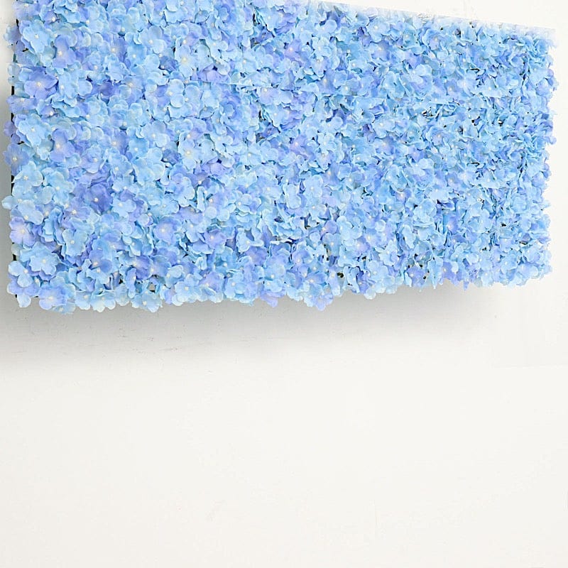 4 pcs Silk Hydrangea Flowers Wall Backdrop Panels