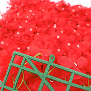 4 pcs Silk Hydrangea Flowers Wall Backdrop Panels