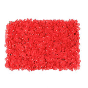 4 pcs Silk Hydrangea Flowers Wall Backdrop Panels