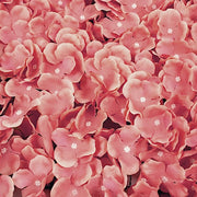 4 pcs Silk Hydrangea Flowers Wall Backdrop Panels