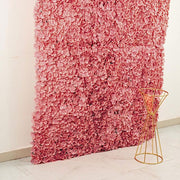 4 pcs Silk Hydrangea Flowers Wall Backdrop Panels
