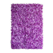 4 pcs Silk Hydrangea Flowers Wall Backdrop Panels ARTI_5062_PURP