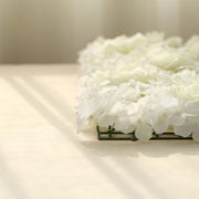 4 pcs Silk Roses and Hydrangea Flowers Wall Backdrop Panels