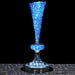 4 pcs Trumpet Glass Wedding Vases - Clear