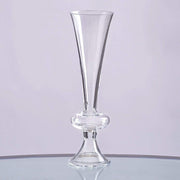 4 pcs Trumpet Glass Wedding Vases - Clear VASE_A18