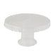 4 Plastic 13" Dessert Pedestals Round Cupcake Stands with Scalloped Edges CAKE_PLST_R007_CLR