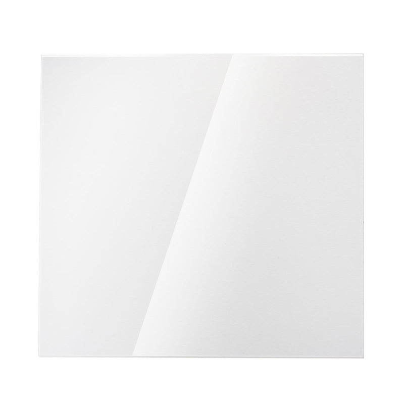 4 Plexiglass Sheets Square Acrylic Sign Boards Set