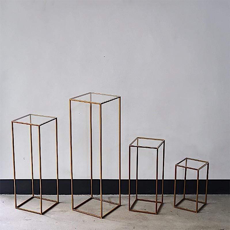 4 Plexiglass Sheets Square Acrylic Sign Boards Set