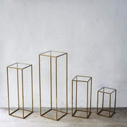 4 Plexiglass Sheets Square Acrylic Sign Boards Set