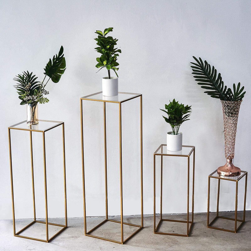 4 Plexiglass Sheets Square Acrylic Sign Boards Set