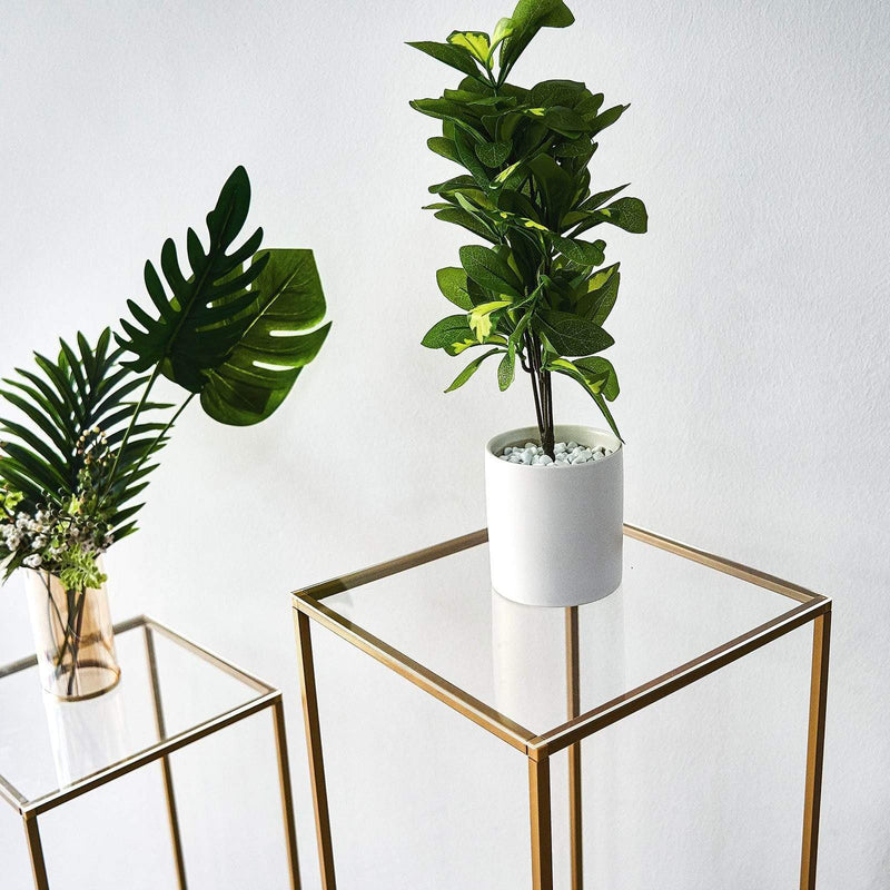 4 Plexiglass Sheets Square Acrylic Sign Boards Set