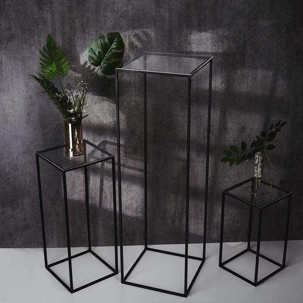 4 Plexiglass Sheets Square Acrylic Sign Boards Set