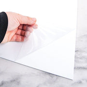 4 Plexiglass Sheets Square Acrylic Sign Boards Set