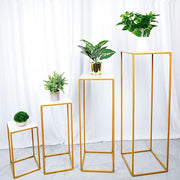 4 Plexiglass Sheets Square Acrylic Sign Boards Set