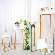 4 Plexiglass Sheets Square Acrylic Sign Boards Set