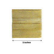 4 Rhinestone Mesh Curtain Tie Backs Velcro Drapery Holdbacks