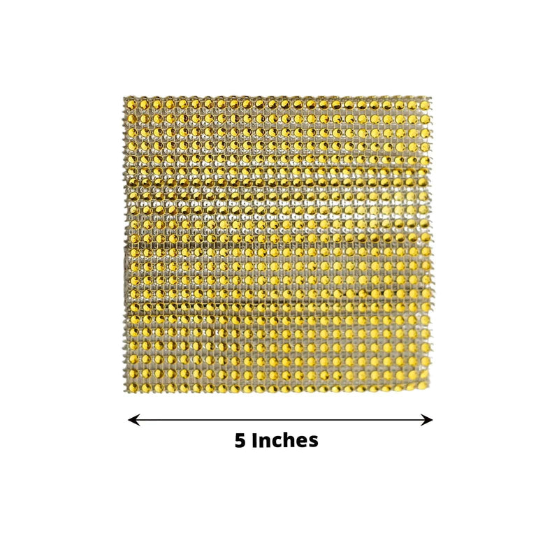 4 Rhinestone Mesh Curtain Tie Backs Velcro Drapery Holdbacks