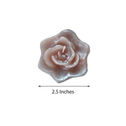 4 Roses Flowers Floating Candles for Wedding Centerpieces