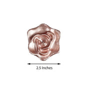 4 Roses Flowers Floating Candles for Wedding Centerpieces